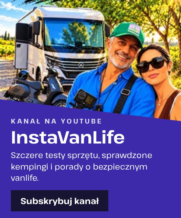 InstaVanLife – kanał o podróżach kamperem na YouTube